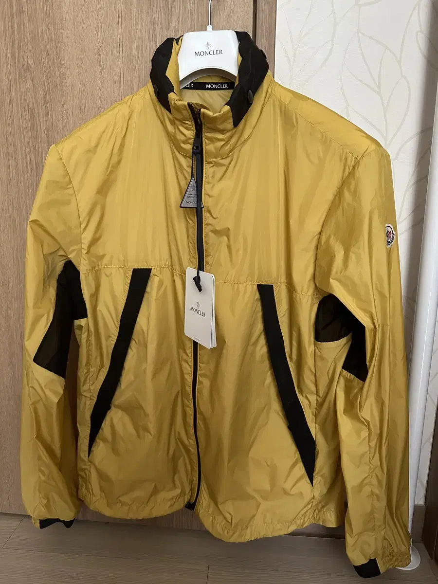 Moncler Mustard Color Windbreaker Size 3