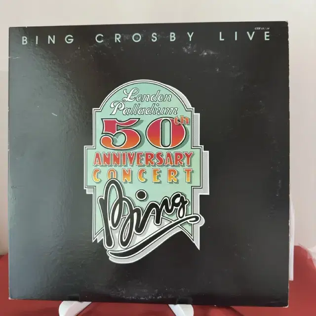 (민트급알판)Bing Crosby 런던 팔라디움 공연음반(2LP)