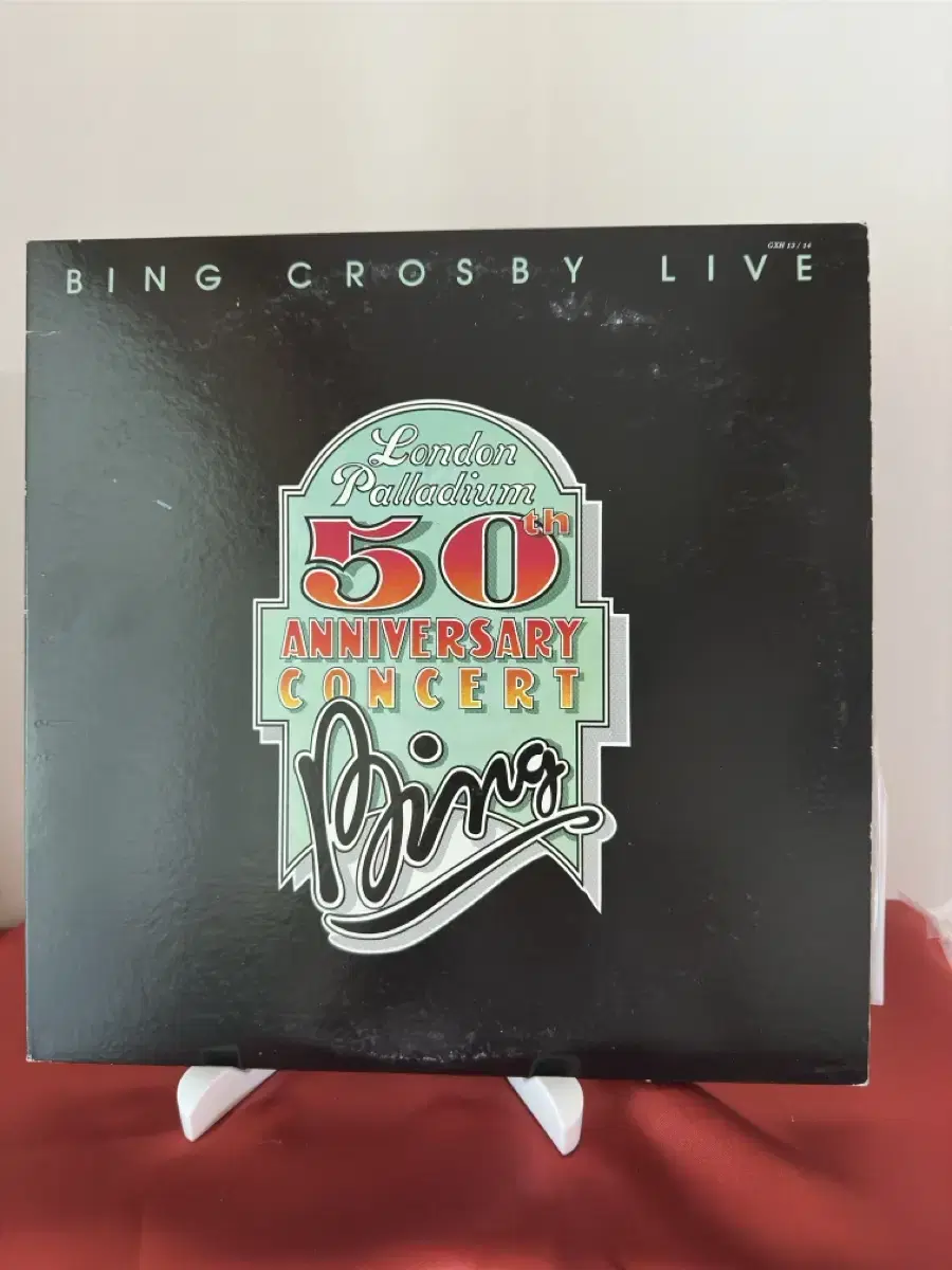 (민트급알판)Bing Crosby 런던 팔라디움 공연음반(2LP)