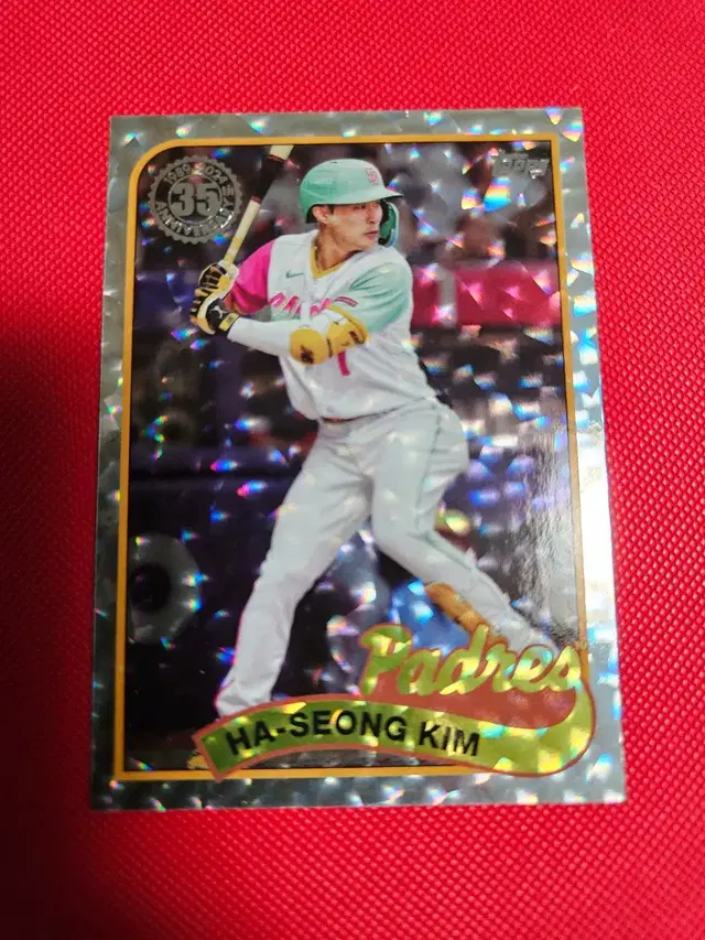 김하성 2024 Topps 1989 topps foilboard 카드