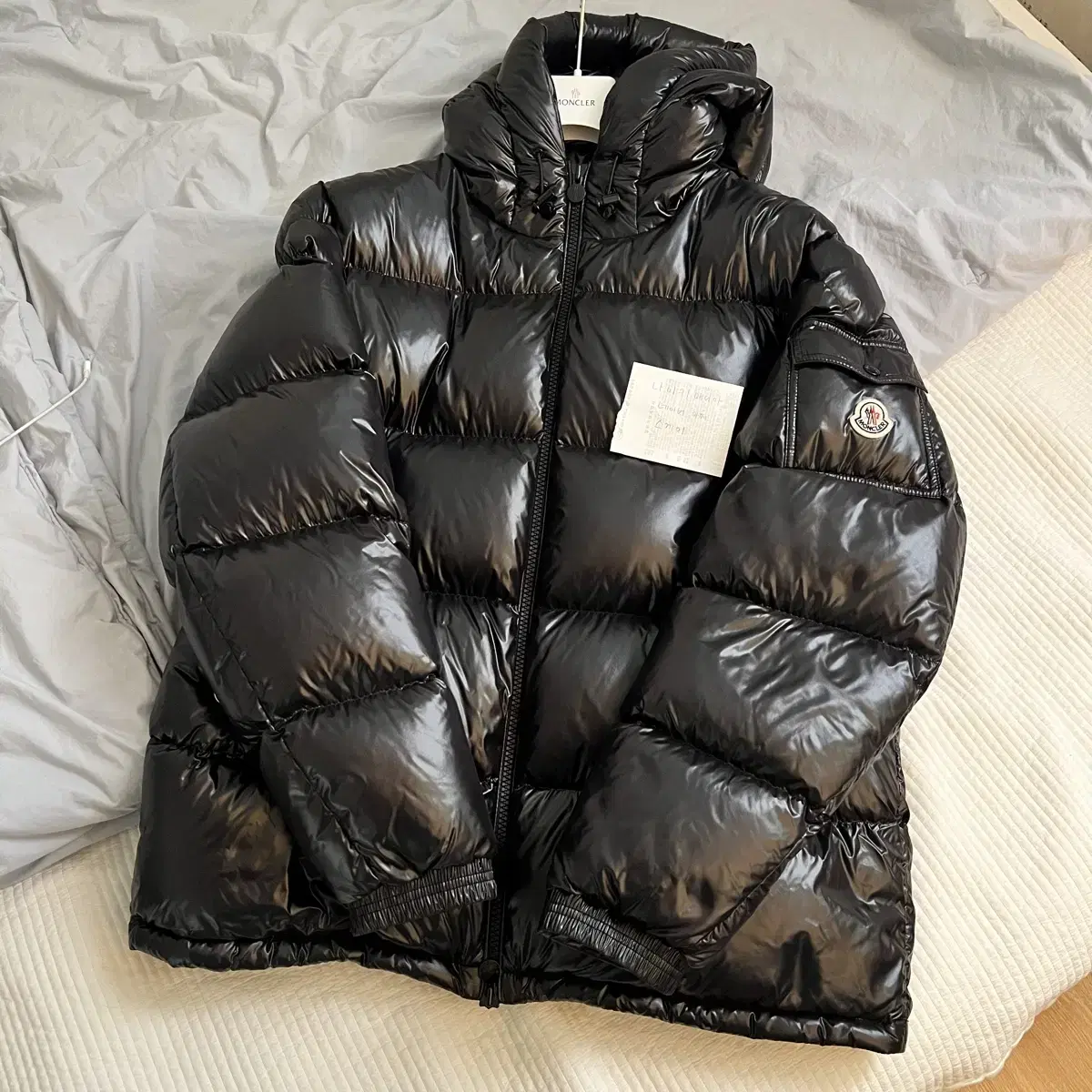 [6] 23FW Moncler Ecrins Padded Black