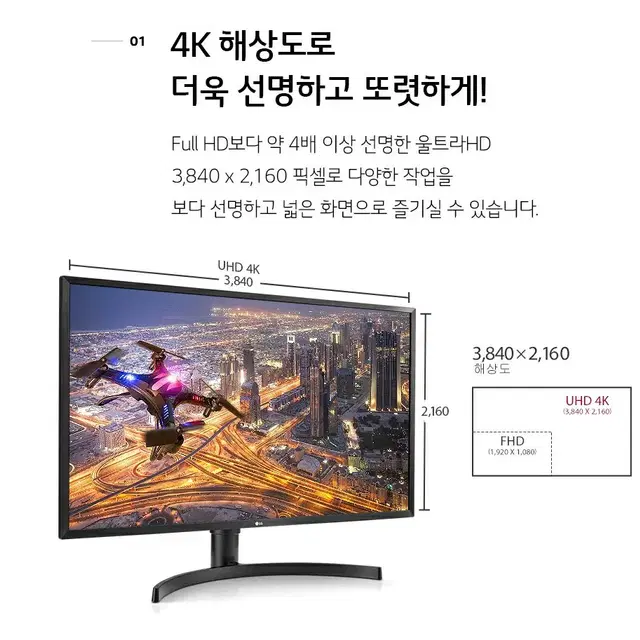 LG 32UK550 32인치 4K UHD 내장스피커 HDR 모니터