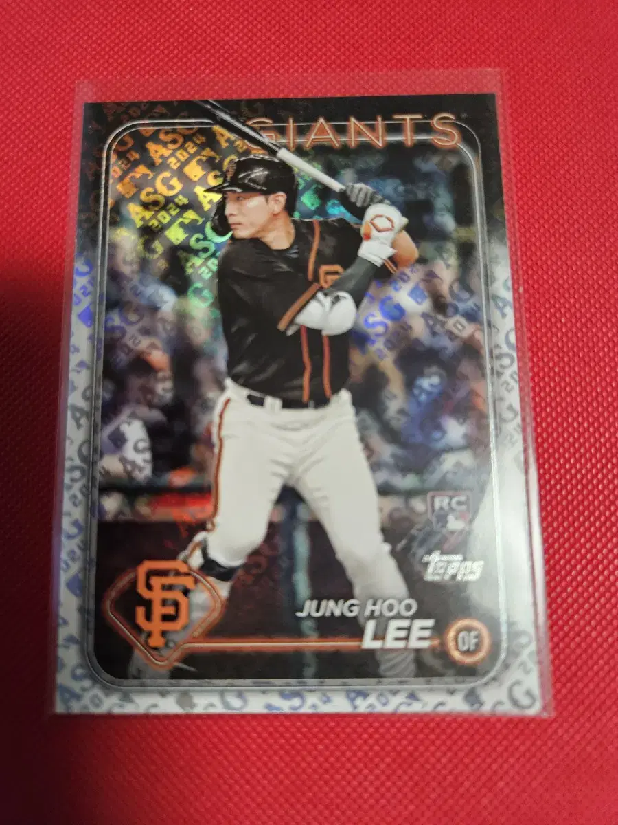 이정후 2024 Topps ASG foilboard 카드