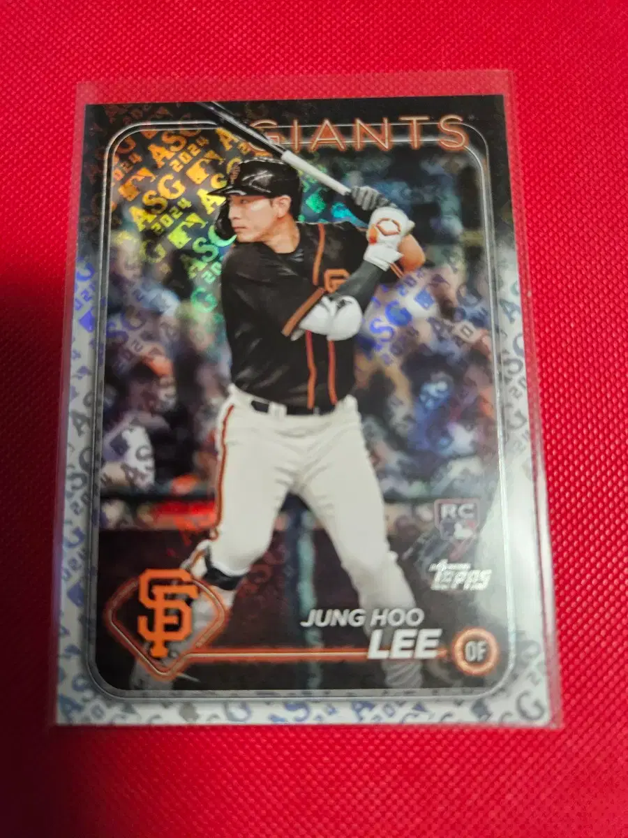 이정후 2024 Topps 올스타 foilboard 카드
