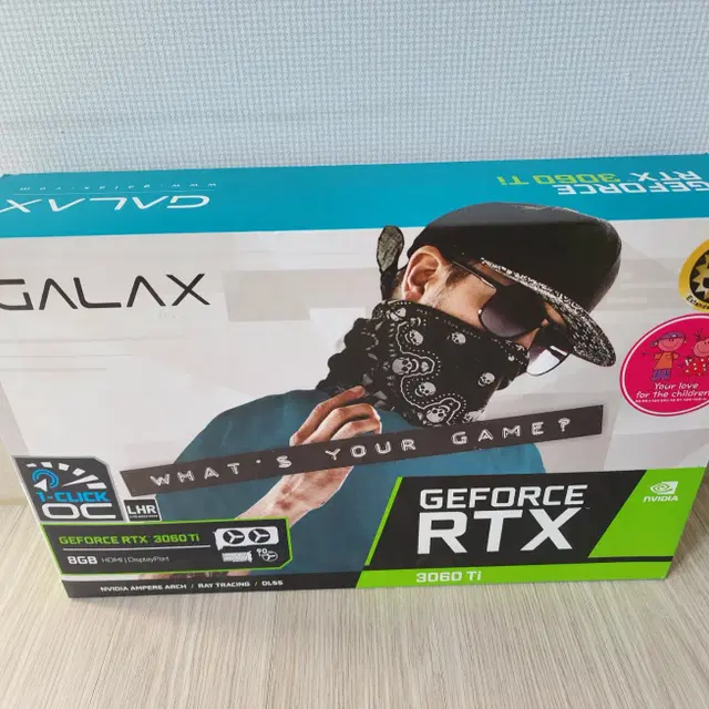 그래픽카드 지포스 RTX 갤럭시 3060 Ti