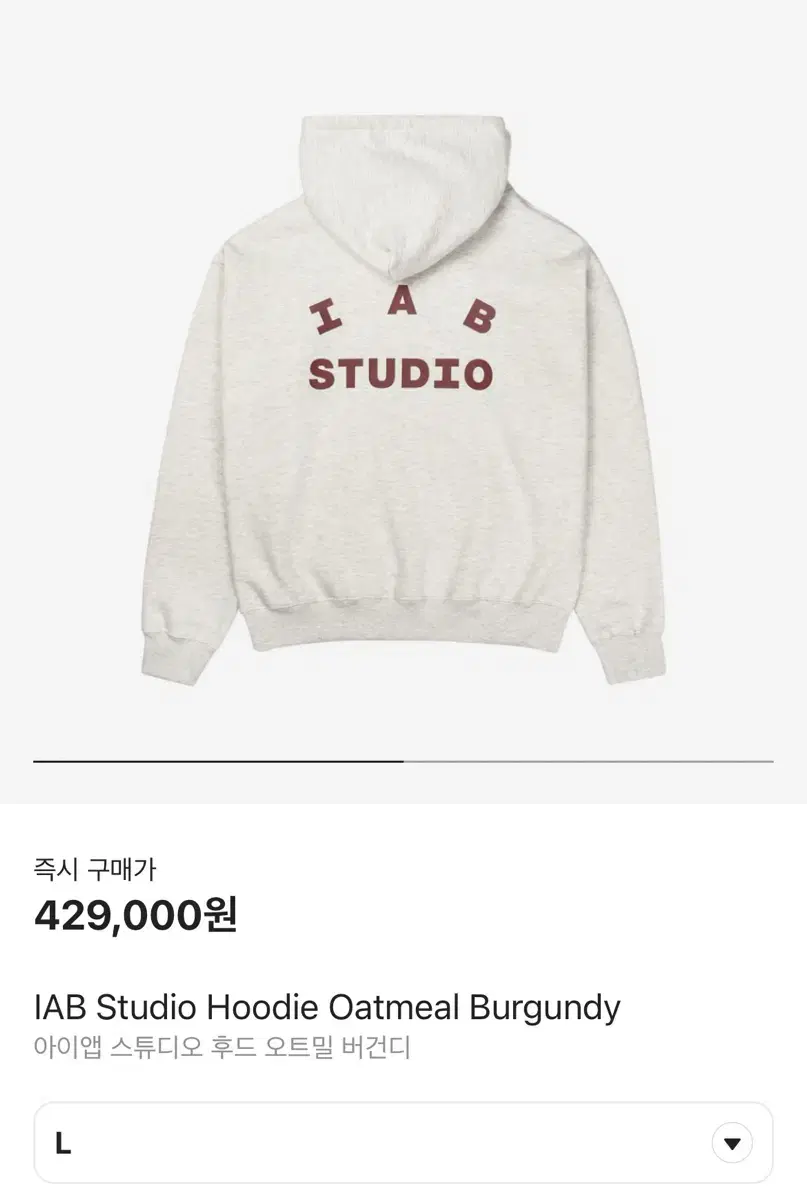 (새상품) iapp hoodie Quick sale 합니다ㅠㅠ