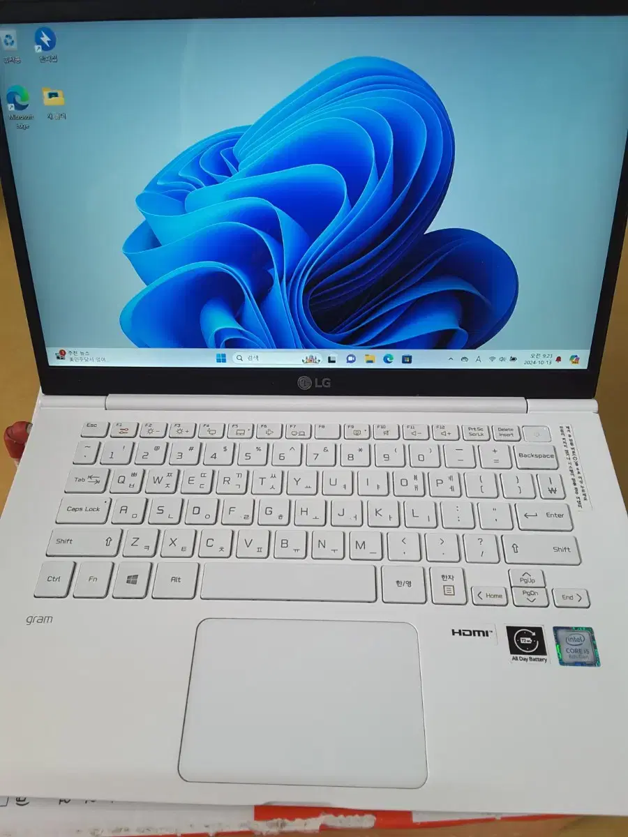 LG그램 14ZB990-GP50ML i5-8265u  RAM.16g