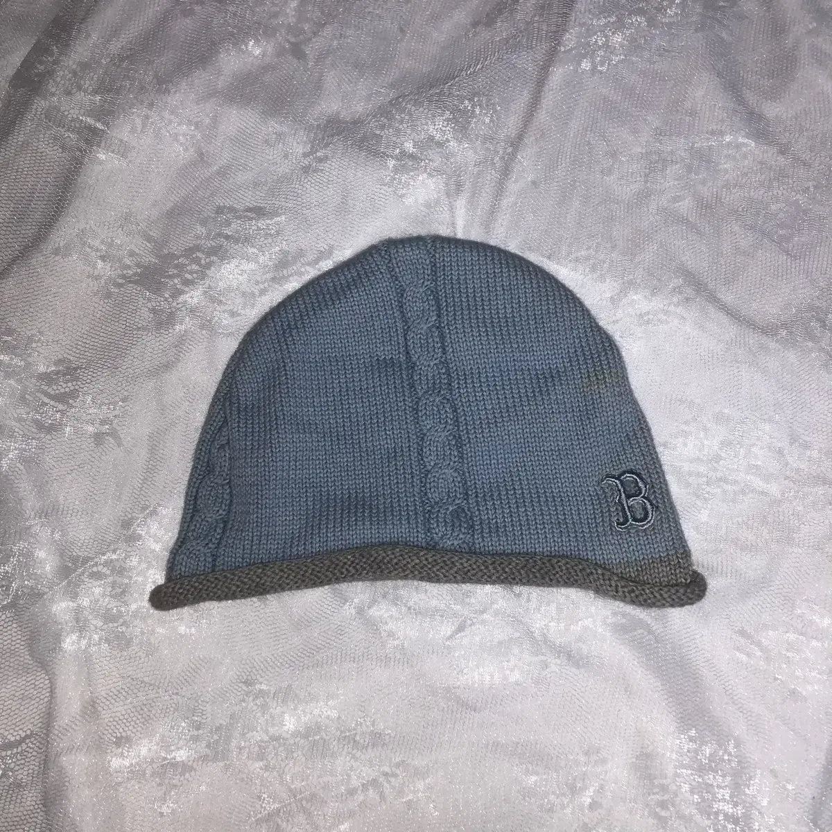 Vintage New era snow knit beanie