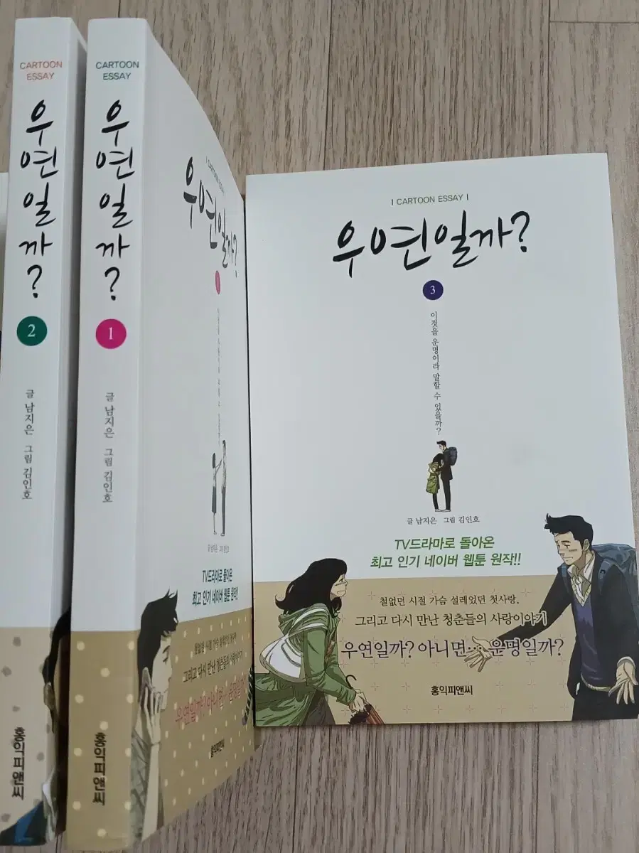 만화, '우연일까?', 1~3귄. 왼결전권