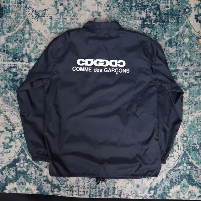 CDG 꼼데가르송 코치자켓 블랙 XL