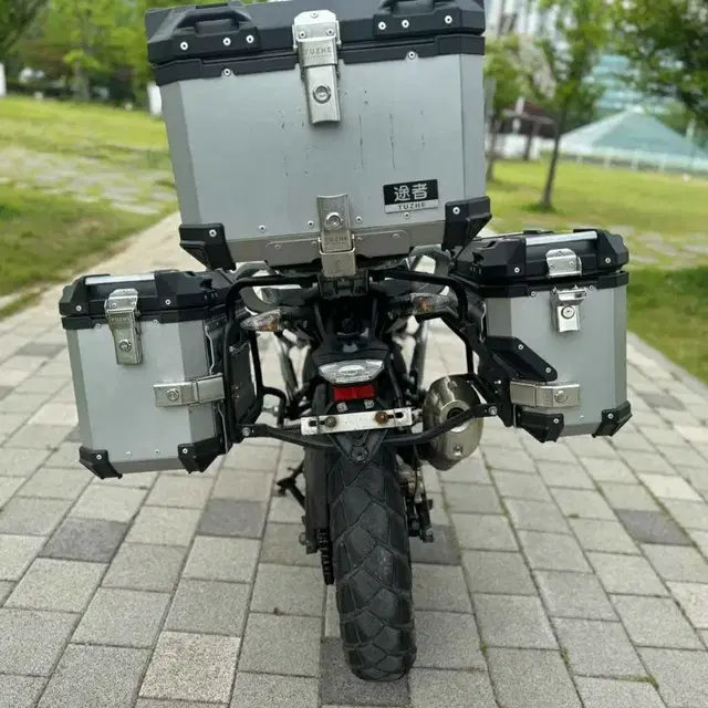 bmw g310gs 18년식 삼박스 튜닝 판매합니다