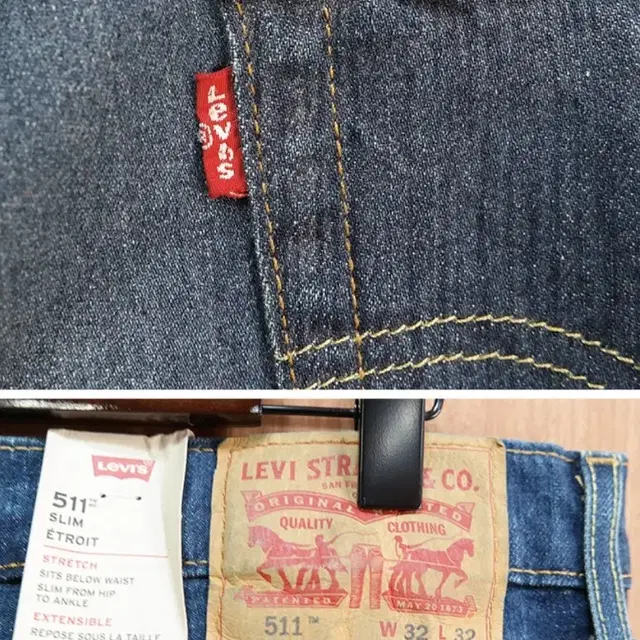 levis 리바이스 511 32사이즈 새제품 98달러