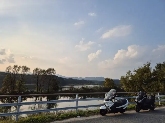 버그만200화이트 무꿍 18000 km~~~