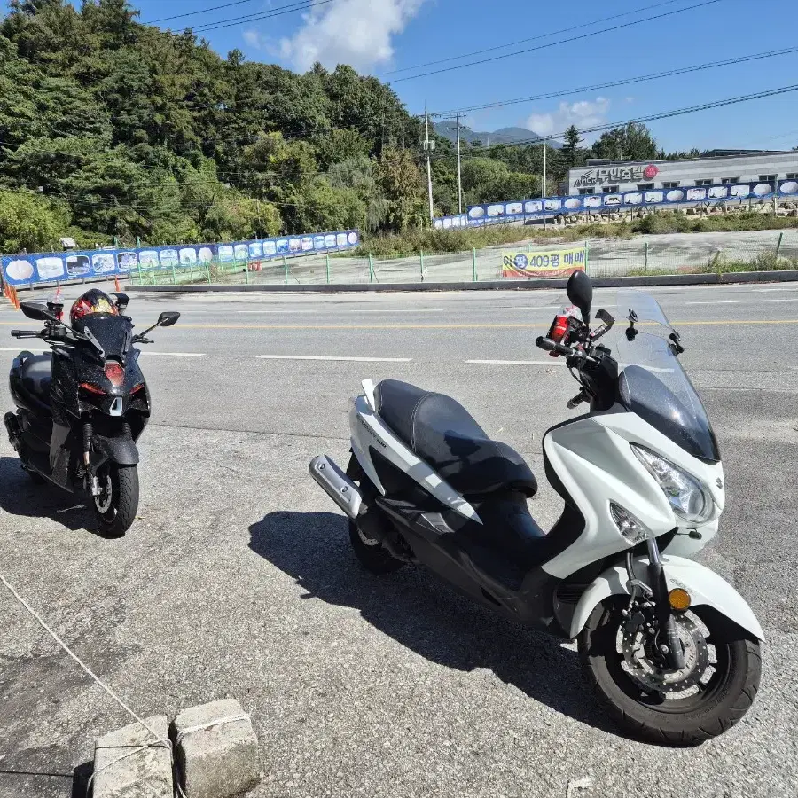 버그만200화이트 무꿍 18000 km~~~