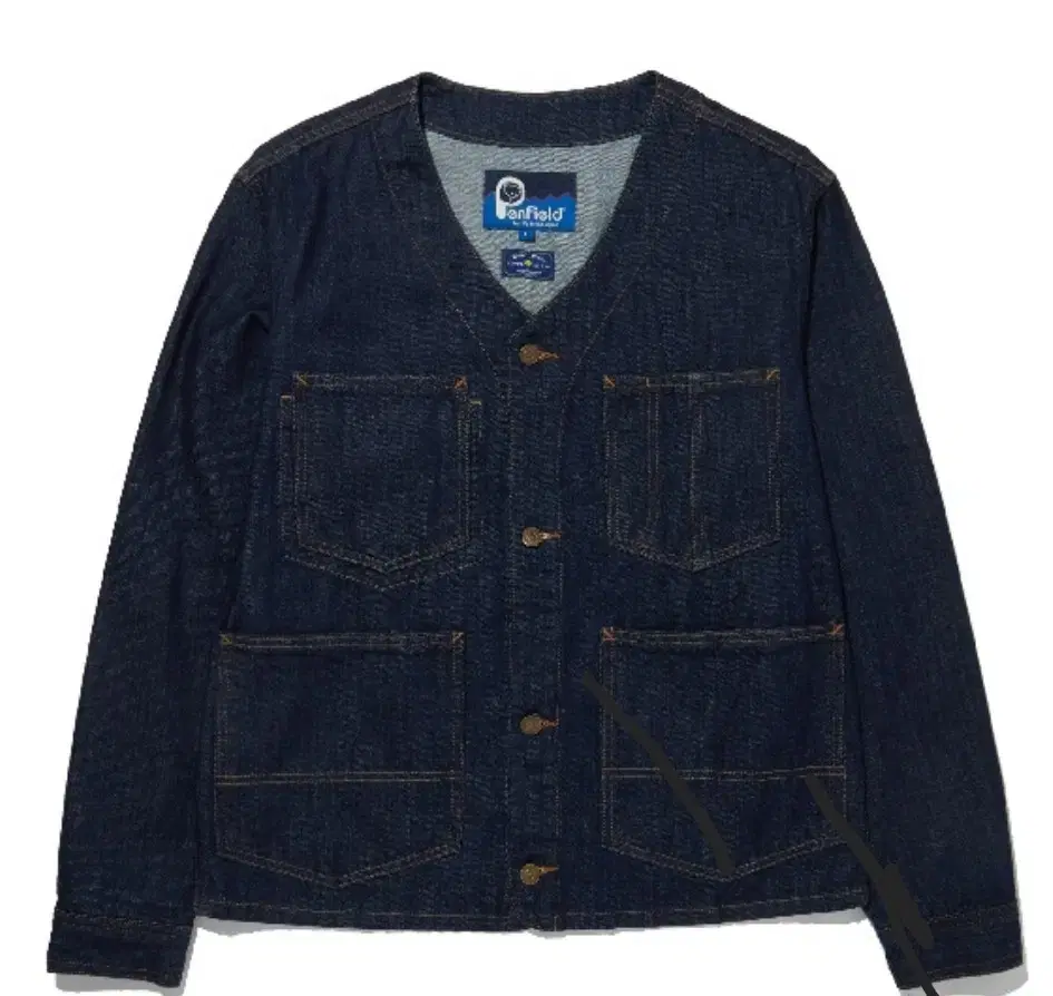 [Penfield x Demil] V NECK DENIM JACKET