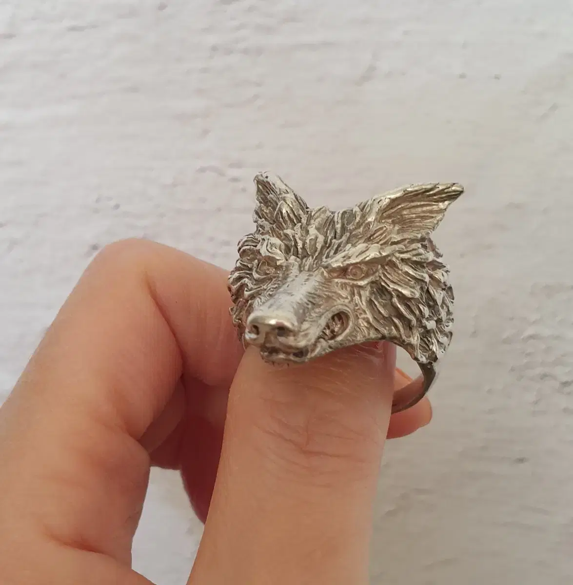 takpo) vintage.silver.vahn.bike.ring.wolf.wolf.silver.silver.ring