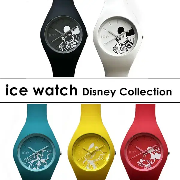 아이스워치(ice watch) 디즈니 콜라보 한정판 손목시계(미사용 5종