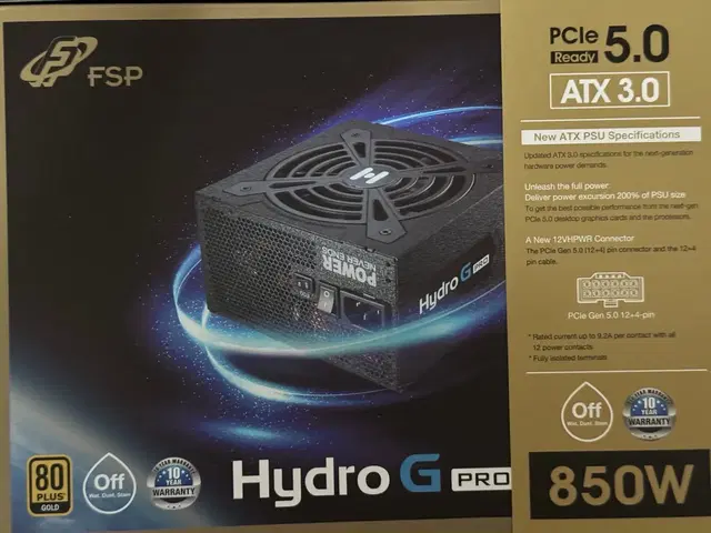 FSP HYDRO G PRO 850W 80PLUS 골드 풀모듈러 atx3