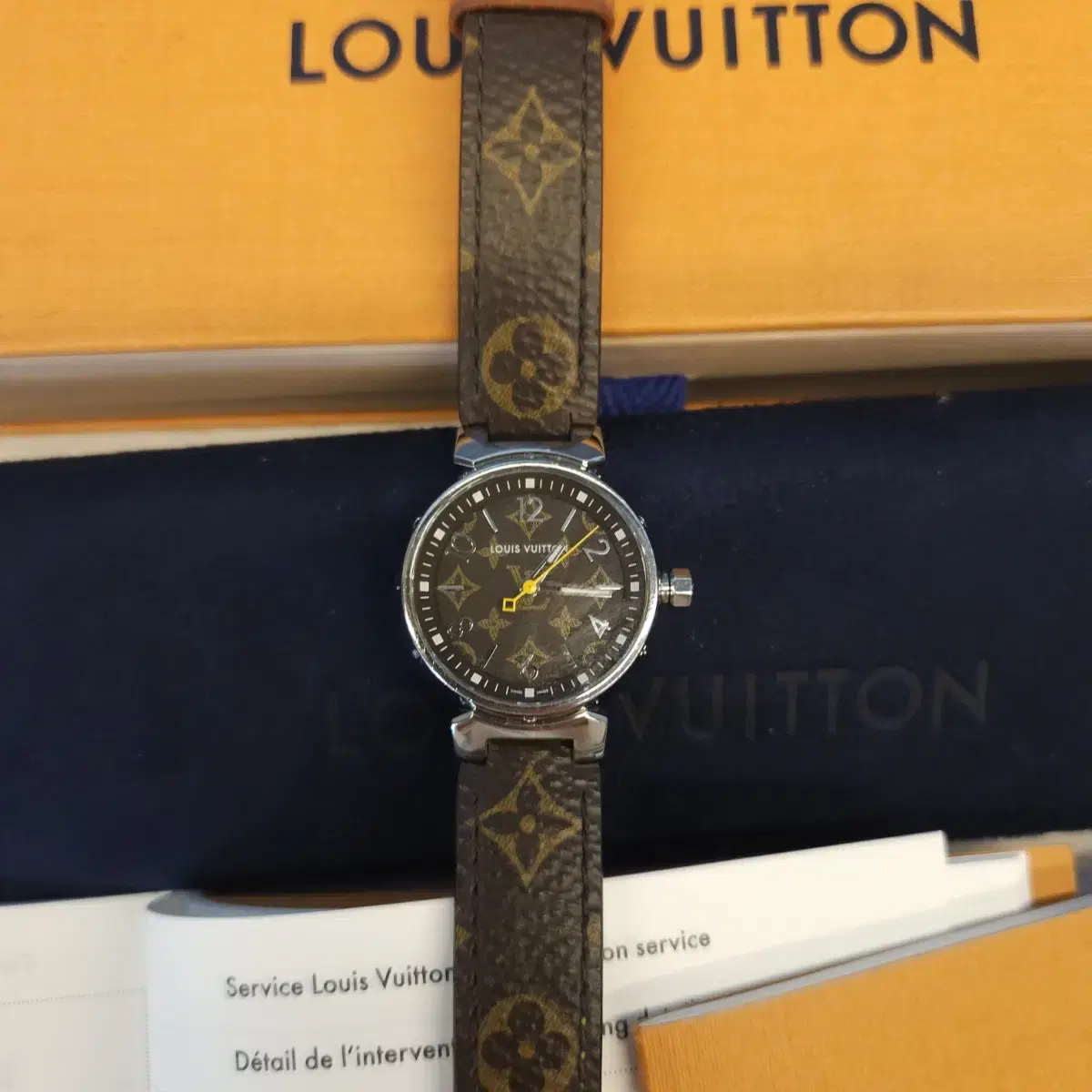 Louis Vuitton Watch Tambour Women's28More QA070Z