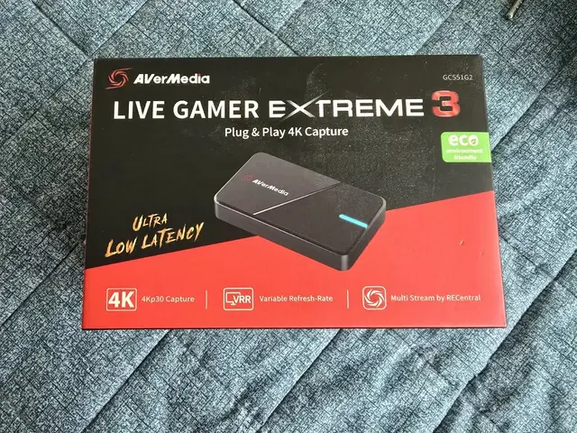 캡처보드 AVerMedia Live Gamer Extreme 3 중고판매