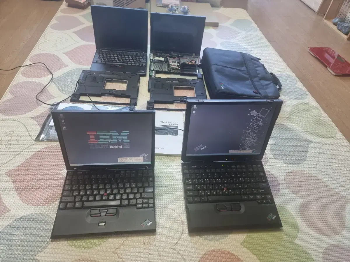 IBM X41, X31(정상작동) / X40, X31(부품용) 노트북