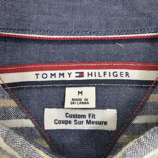 TOMMY HILFIGER 타미힐피거 린넨 셔츠 / 남 M