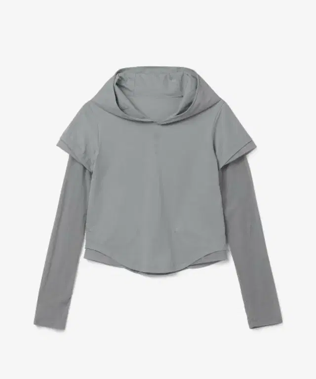 오호스  Double layered hood gray