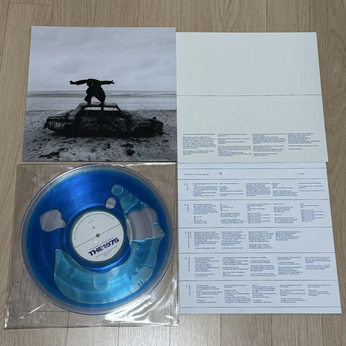 THE 1975 BLUE LIQUID LP(한정판)