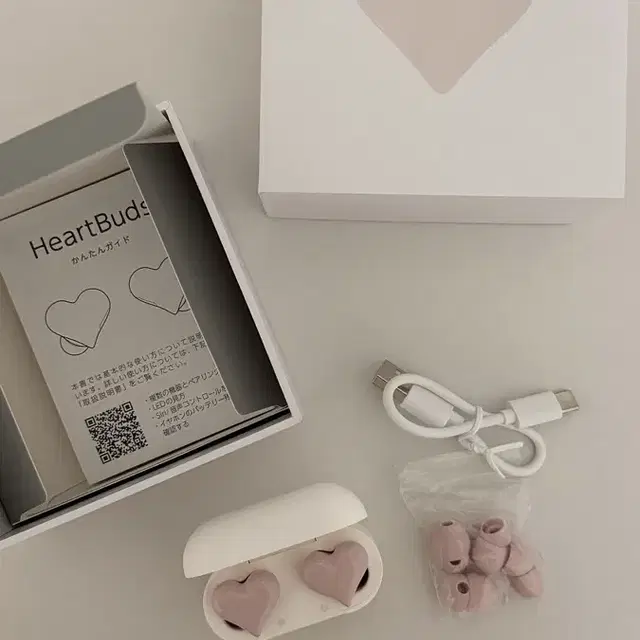 하트버즈 HeartBuds 정품 블루투스 이어폰