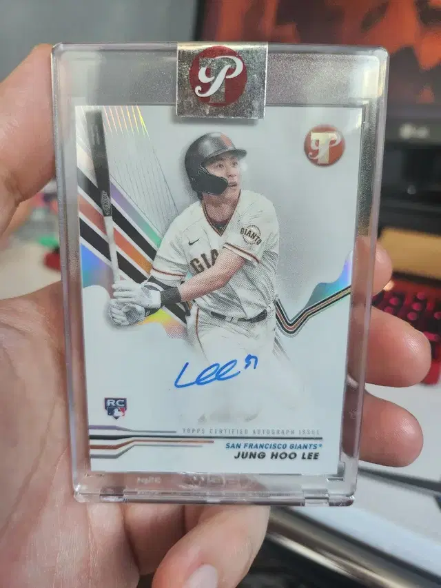 Topps 이정후 온오토