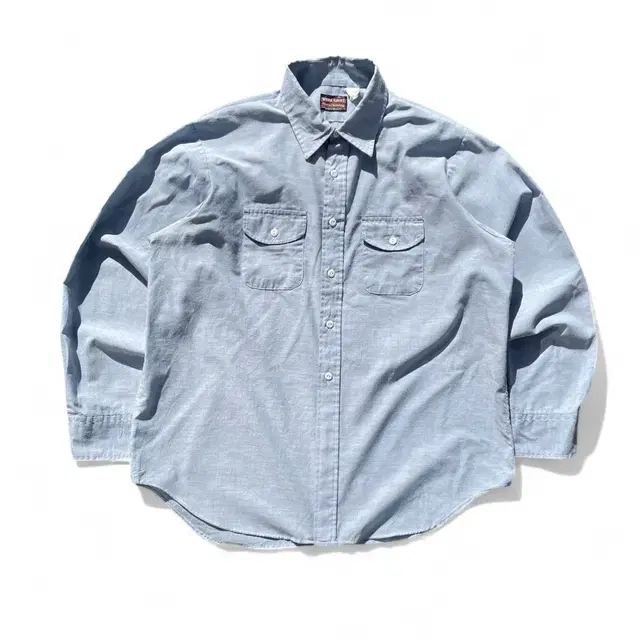 60's Work Shirts Woven Chambray Shirts