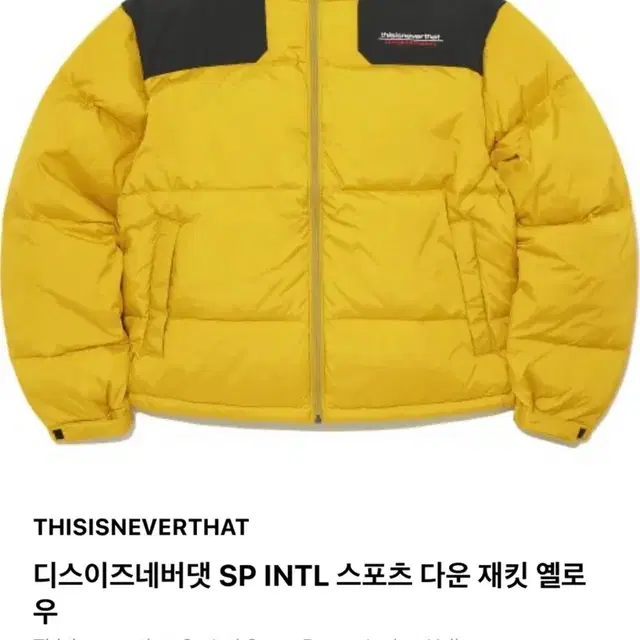 디스이즈네버댓 디네댓 패딩 SP-INTL SPORT DOWN JACKET