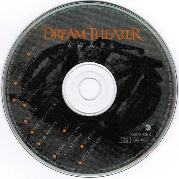 Dream Theater - Awake (CD) 유럽반 1994 EX++