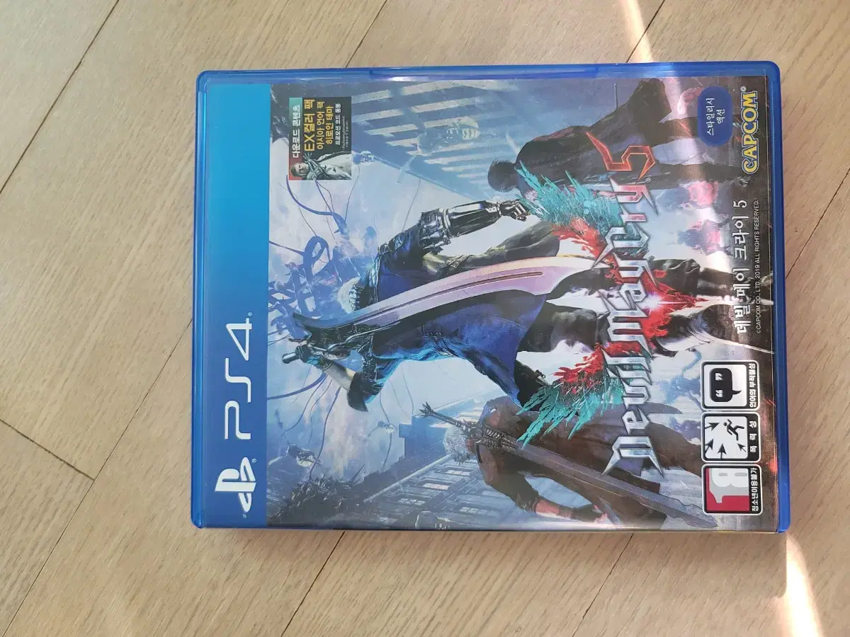 ps4 데빌메이크라이5(코드사용, 반값택배비 포함)