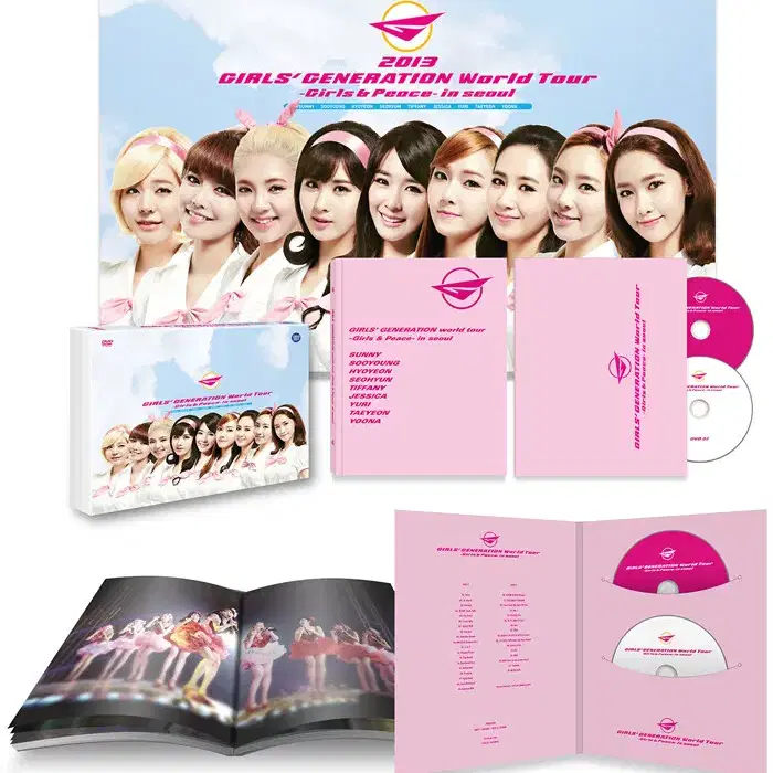 [DVD] 소녀시대 - 월드투어 새상품