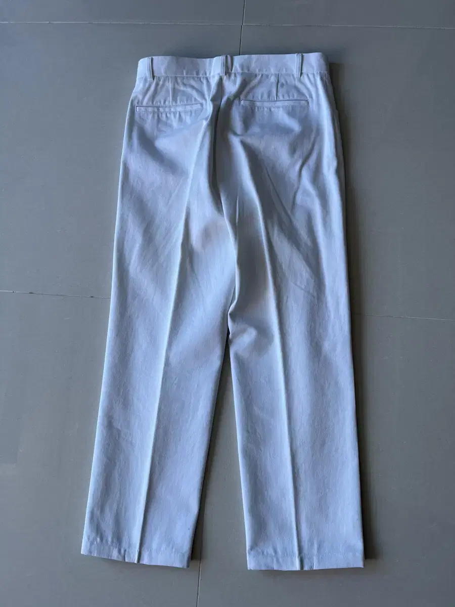 Insulated Straight-Fit Cotton Trousers M