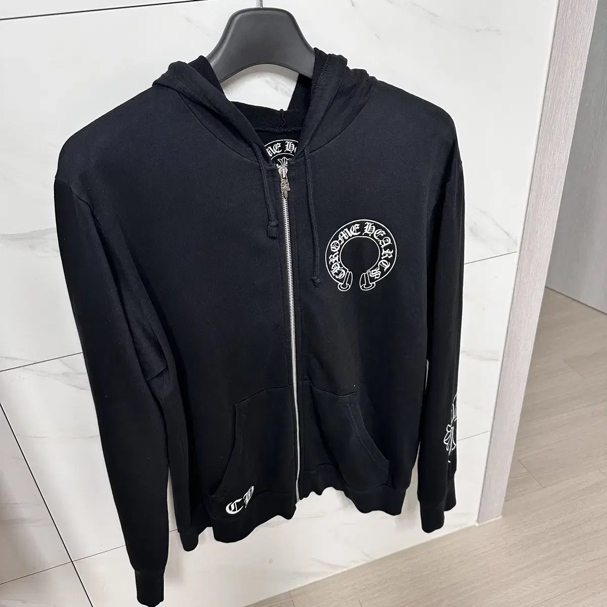 [S-Level/Department Store Edition] Chrome Hearts Back Logo Hoodie Zip Up L