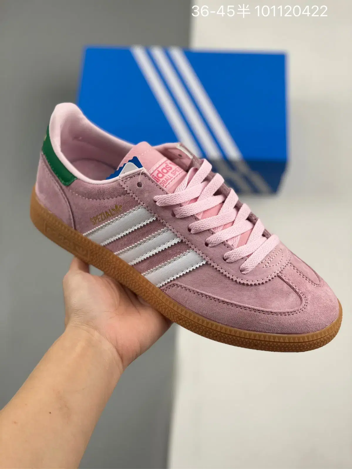 [Women's Adidas Handball Spiritual Pink Off-White Gum