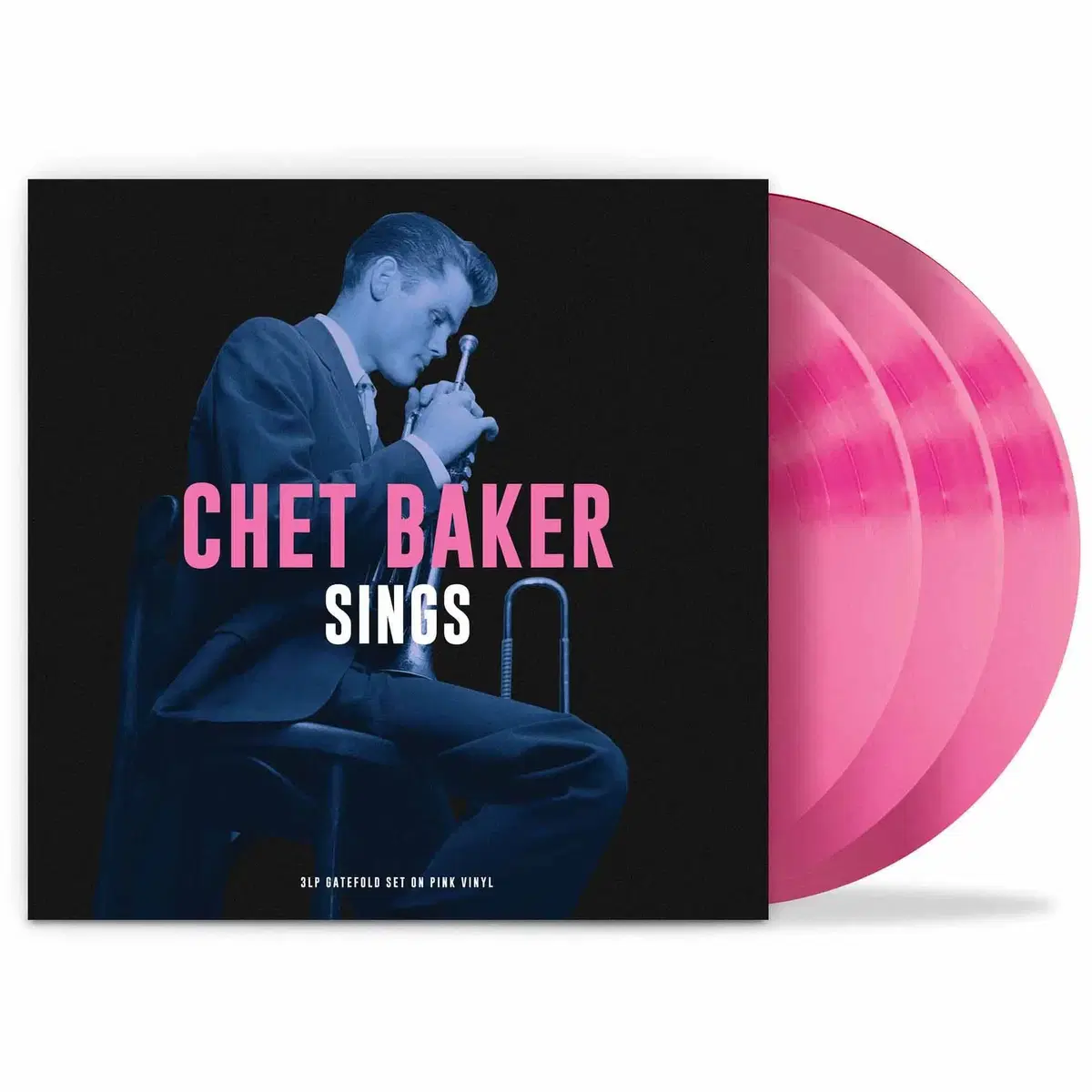 Chet Baker 쳇 베이커 Sings 핑크 마블 컬러반 3LP