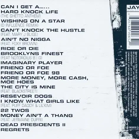 Jay-Z - Greatest Hits (CD) 유럽반 민트급 중고