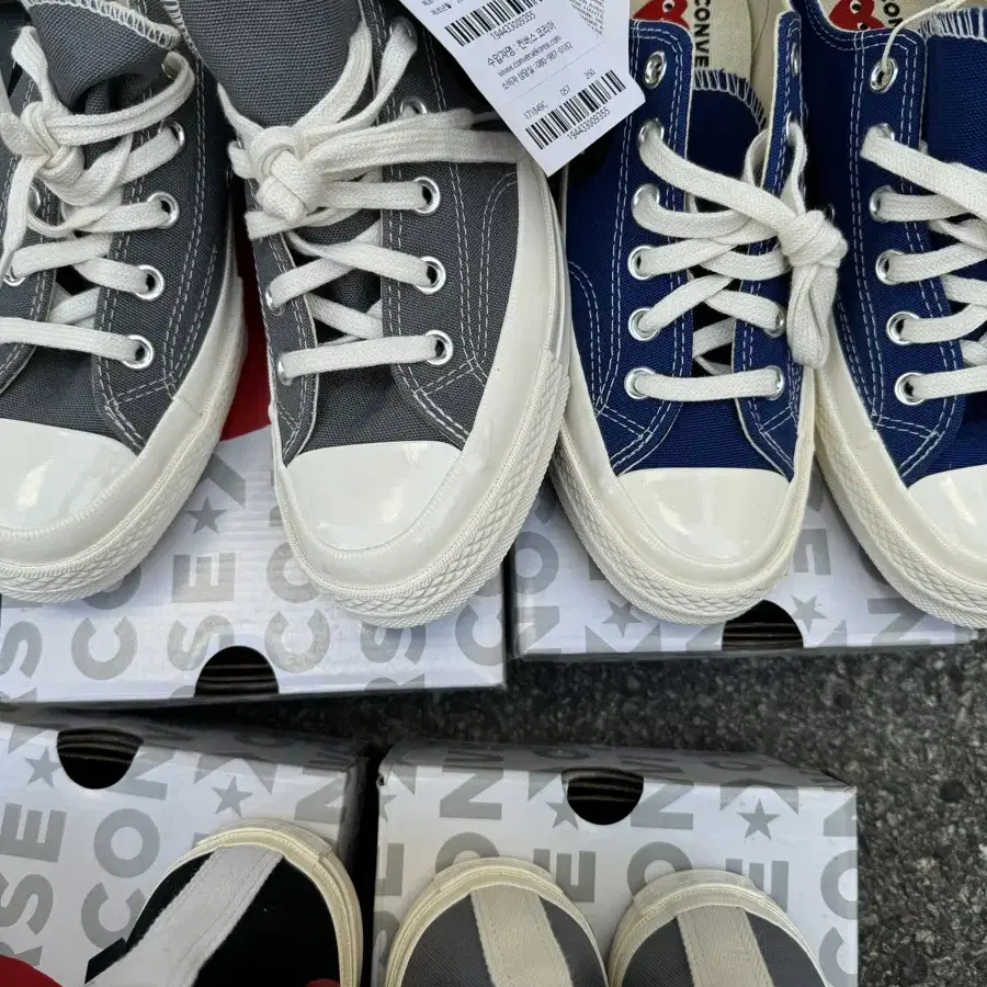 Converse 컨버스 꼼데가르송 225mm 260mm 240mm