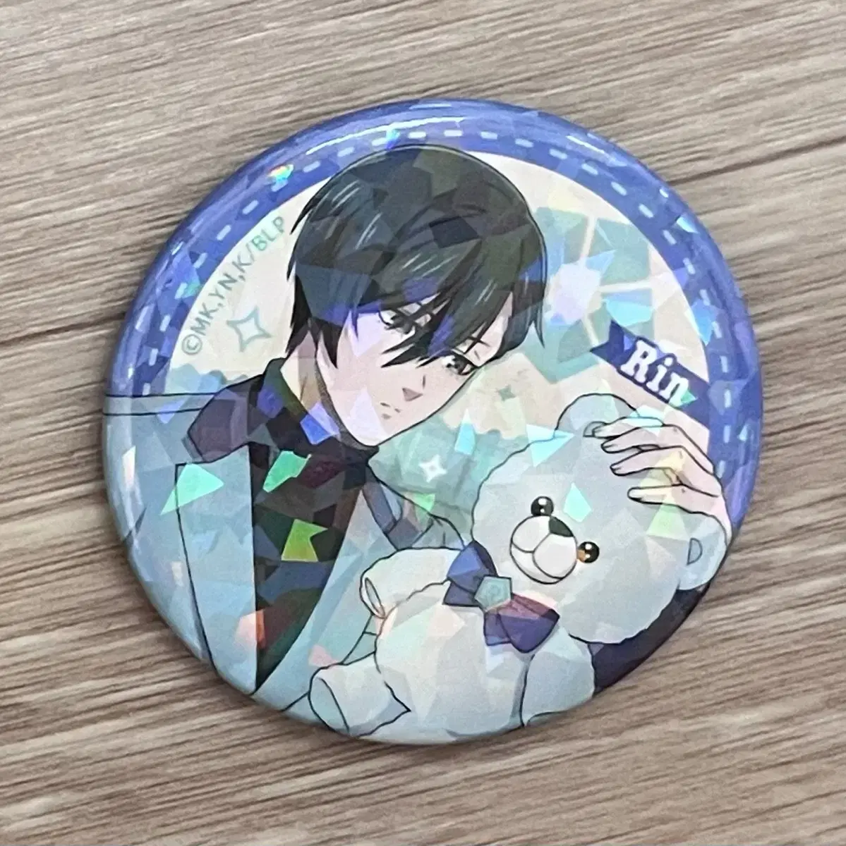 BLUELOCK Itoshirin hologram canned badges