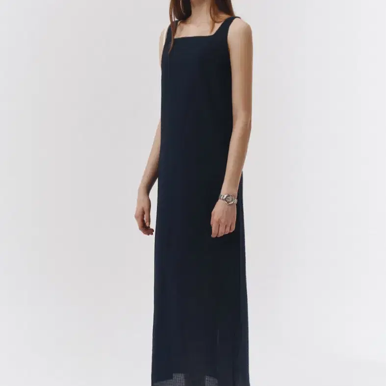 S) 던스트 원피스 long & lean sleeveless dress