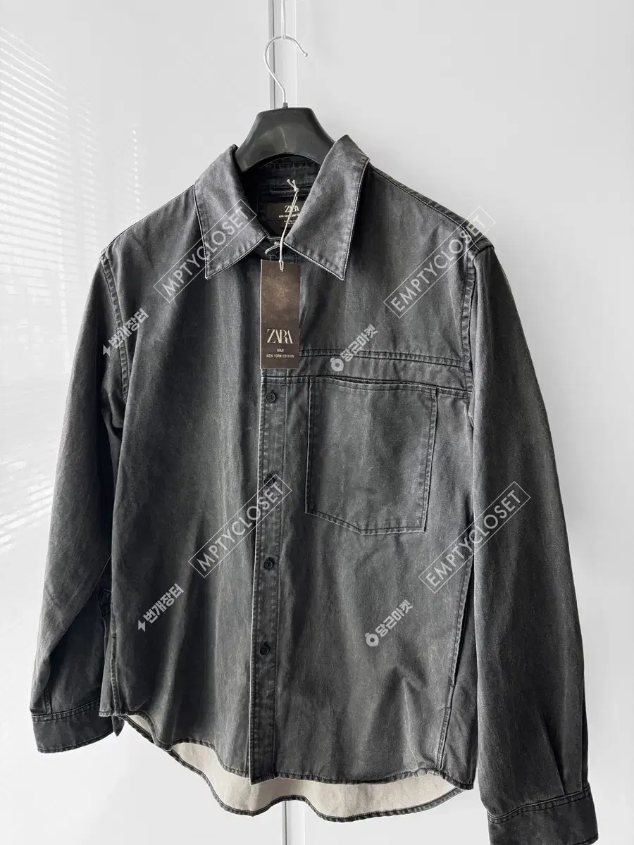 ZARA New York Edition 24FW Waxed Overshirt