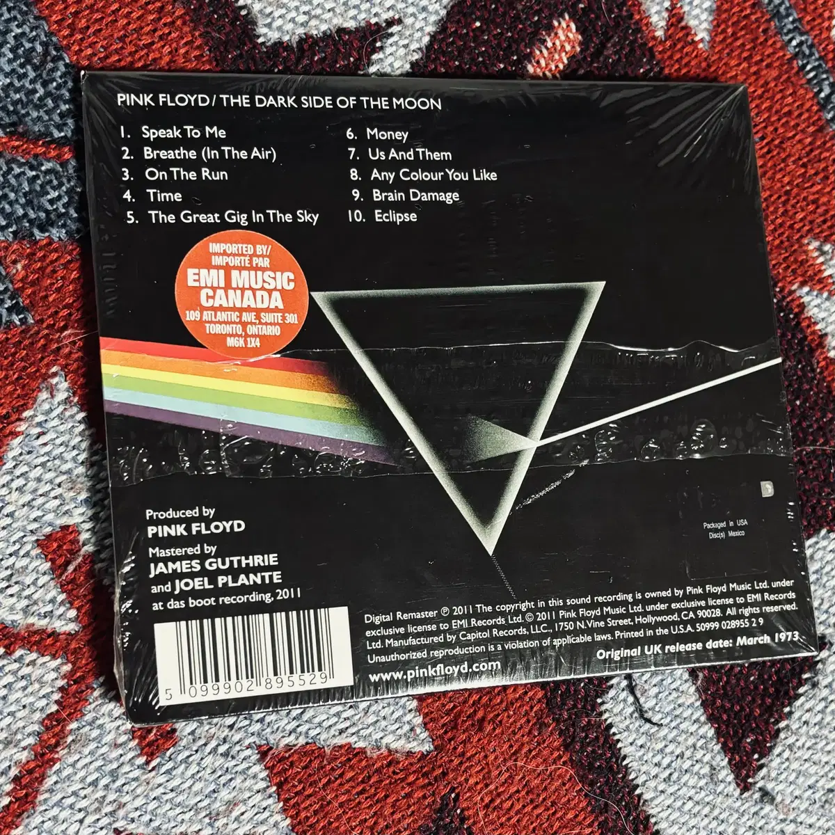 Pink Floyd - The Dark Side(CD)미국반2011미개봉