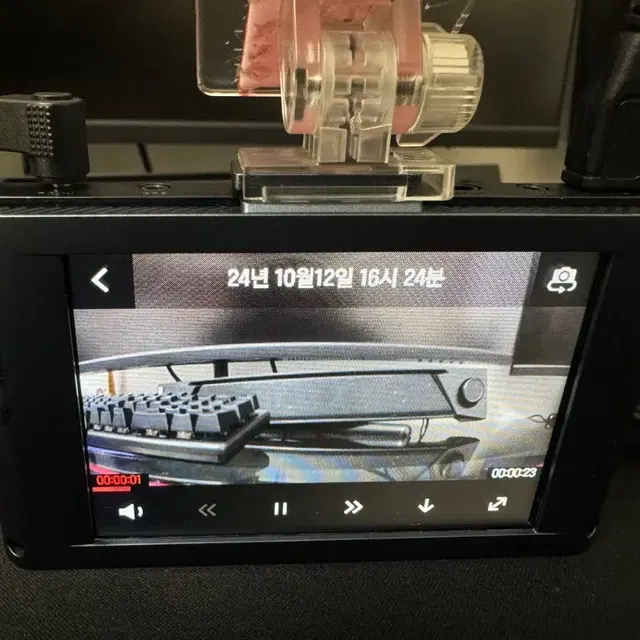 블랙박스 2채널 아이나비 QXD5000 QHD 64GB 팝니다. 7691