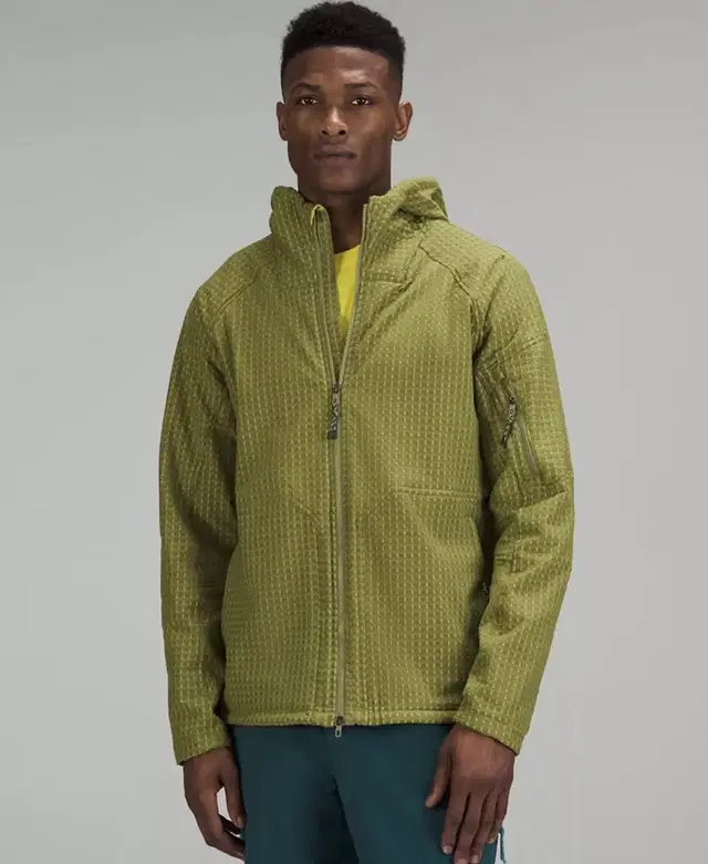 룰루레몬 Water-Repellent Grid Fleece 하이킹 자켓