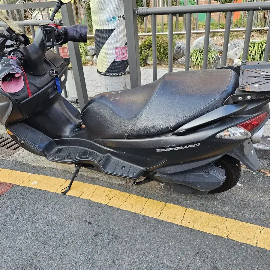 버그만125cc 19년식