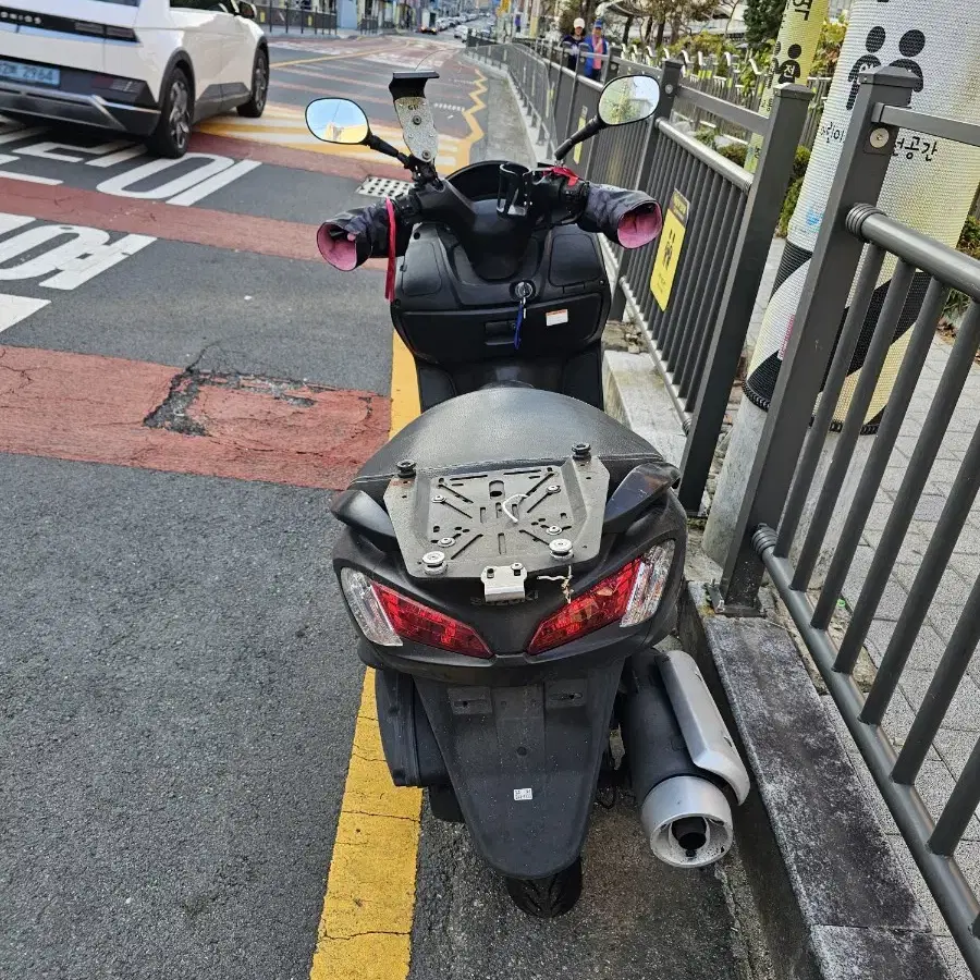 버그만125cc 19년식