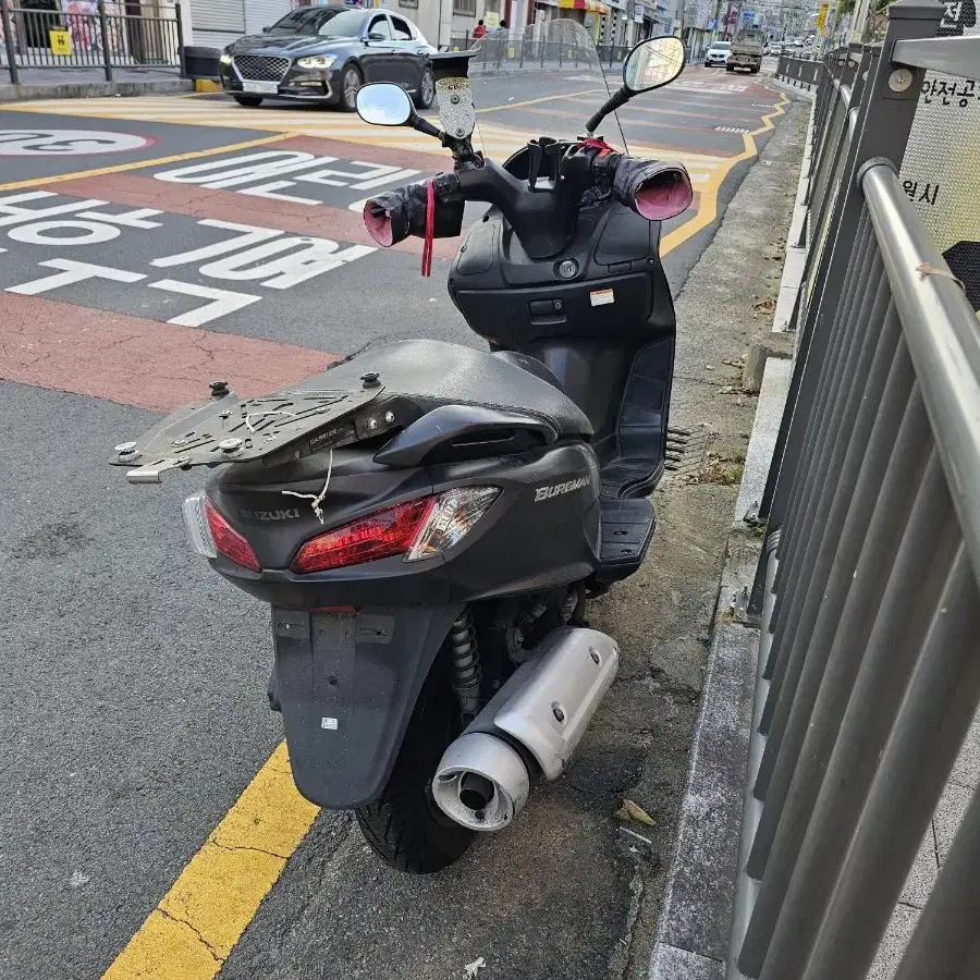 버그만125cc 19년식